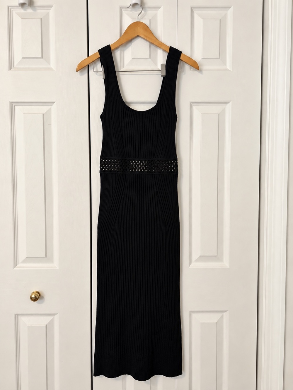 NWT House of Harlow Ribbed Knit Midi Dress